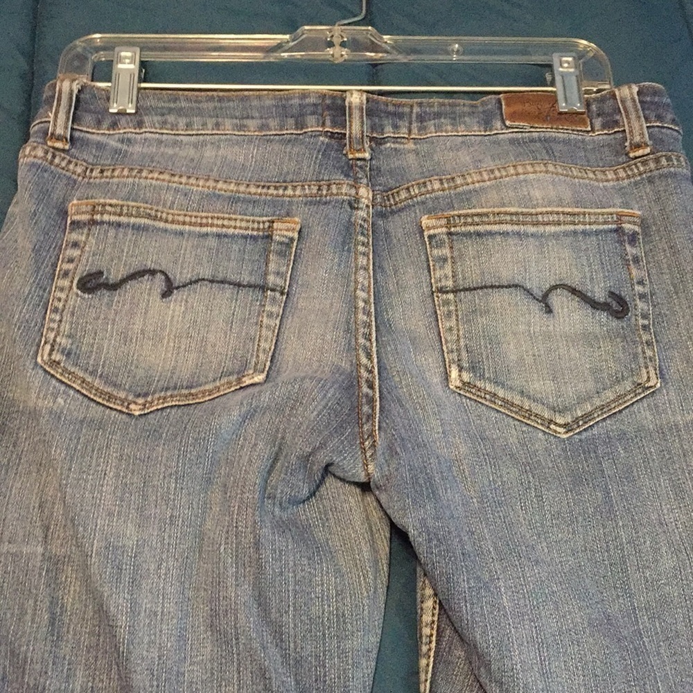 American Rag Cie Straight Leg Jeans Women Size 5R Medium Wash Streetwear Western